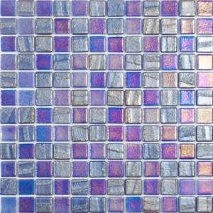 Мозаика Vidrepur Fusion Dark Blue 31,2x31,2 матовая