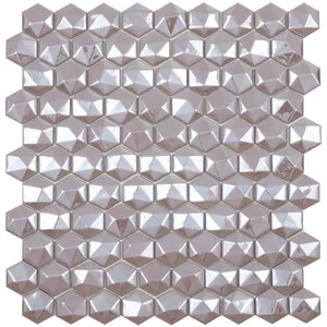 Мозаика Vidrepur Hex Diamond № 371d 30,7x31,7 глянцевая