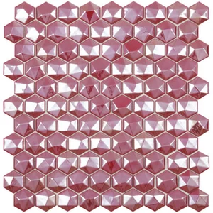 Мозаика Vidrepur Hex Diamond № 375d 30,7x31,7 глянцевая