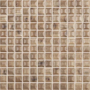 Мозаика Vidrepur 4201B Hex Woods Edna Wood Cerezo Mt (2.5x2.5) 31,5x31,5 полированная