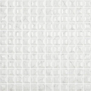 Мозаика Vidrepur Marble № 5300/B на сетке 31,7x31,7 глянцевая