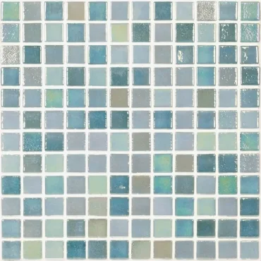 Мозаика Vidrepur Shell Mix Green 553/554 31,7x31,7 глянцевая