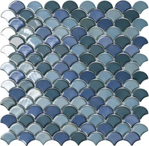 Мозаика Vidrepur Soul Green Mix 30,7x31,7 глянцевая