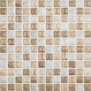 Мозаика Vidrepur Mix Edna Stones Travertino 31,7x31,7 матовая
