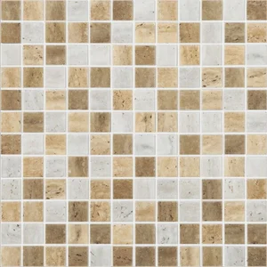 Мозаика Vidrepur Mix Stones Travertino 31,7x31,7 матовая