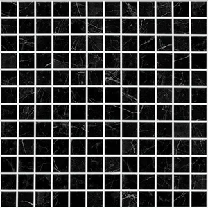 Мозаика Vidrepur Supreme Marquina 30x30 глянцевая