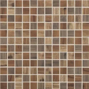 Мозаика Vidrepur Wood Dark Blend 31,7x31,7 матовая