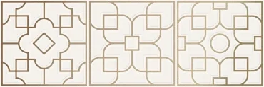 Villeroy Boch Allegro Декор White 3D PVD Matt Rec K1440ZB020010 40x120 матовый