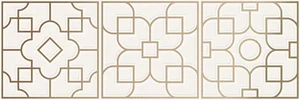 Villeroy Boch Allegro Декор White 3D PVD Matt Rec K1440ZB020010 40x120 матовый