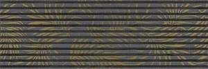Декоративный элемент Villeroy Boch La Citta Grey Gold PVD Flower Matt Rec K1440DU620010 40x120 матовый