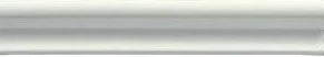 Бордюр Grazia Vintage Bordura White BO1 3,5x20 глянцевый