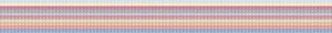 Бордюр Europa Ceramica Vintage Cenefa Linea Multicolor 5x50 матовый