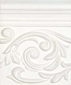 Бордюр APE Vintage Decor Poesia White 15x17,8 глянцевый
