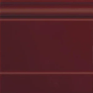 Бордюр Grazia Vintage Zoccolo Dark Wine ZO6 20x20 глянцевый