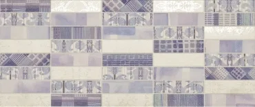 Декоративный элемент Abita Vision Dec.Tessere Mix White Lilac 26x61 полированный