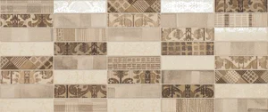 Декоративный элемент Abita Vision Dec.Tessere Mix White Nut Brown 26x61 полированный