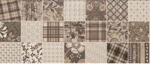 Декоративный элемент Abita Vision Dec.Tessuto Mix Coffee Nut 26x61 полированный
