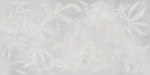 Керамогранит Vitra ArtWall K958008R0001VTER Цветы Серый Мат 60x120 матовый