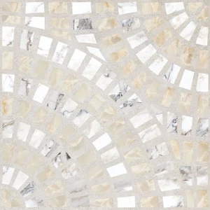 Vitra Marble-Beton Декор Круговой Светлый ЛПР Рект K949792LPR01VTE0 60x60 лаппатированный