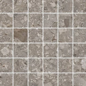 Vitra Ceppostone Мозаика Темный Греж Матовый 5X5 K9474338R 30x30 матовая