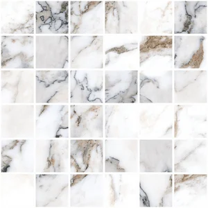 Мозаика Vitra Marble-X Бреча Капрайа Белый K949879LPR1VTE0 30x30 лаппатированная