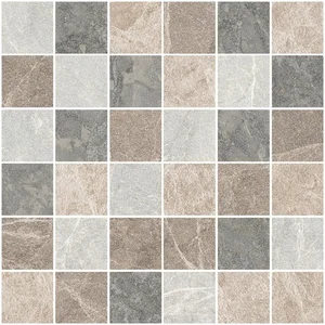 Vitra Marmostone Мозаика 5х5 Микс Лаппато K9513648LPR1VTE0 30x30 лаппатированная