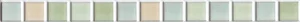 Бордюр Vives Vitrea Opalina Esmeralda 2,5x33,5 глянцевый