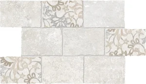 Мозаика Viva Heritage Mosaico Major Florita Deco Ivory EGTR 30x45 матовая