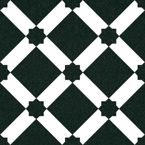Декоративный элемент Vives 1900 Palau Grafito 20x20 матовый