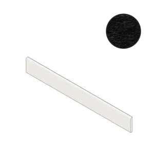 Бордюр Vives Arhus-CR Rodapie Negro 1x45 глянцевый