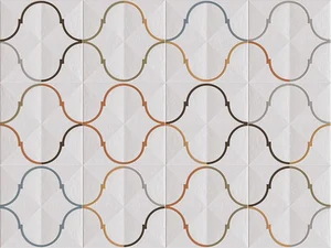 Декоративный элемент Vives Oromo Multicolor 20x20 глянцевый