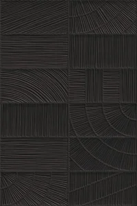 Декоративный элемент Vives Viet Negro 10x20 глянцевый