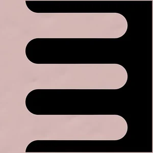 Декоративный элемент Vives Filippo Soul Garland Rosa Negro 20x20 матовый