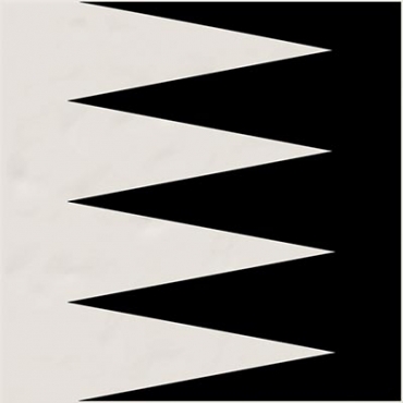 Декоративный элемент Vives Filippo Soul Grinyon Blanco Negro 20x20 матовый