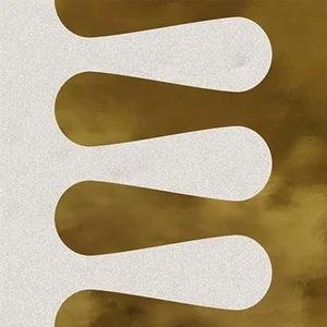 Декоративный элемент Vives Filippo Soul Mitra Nacar Oro 20x20 матовый