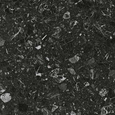 Керамогранит Vives Luna-R Negro Pulido 79,3x79,3 полированный