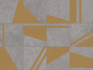 Декоративный элемент Vives Nassau Kokomo Grafito Oro 20x20 матовый