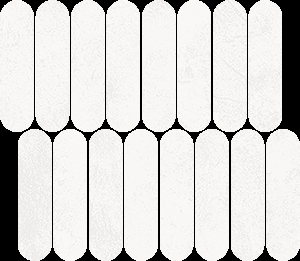 New York Mosaico Nolita Blanco R10
