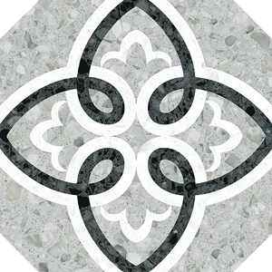 Декоративный элемент Vives Niza Octogono Garde Gris 20x20 матовый