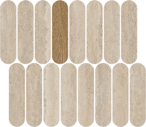 Мозаика Vives Paris Mosaico Passy Natural 27x31 матовая