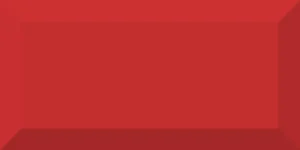 Плитка Vives Mugat Rojo 10x20 глянцевая