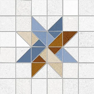 Декоративный элемент Vives Seine Arcole-R Azul 20x20 матовый