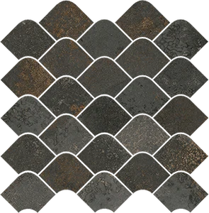 Мозаика Vives Yuri Mosaico Korubo NT Basalto 30x30 матовая