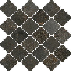 Мозаика Vives Yuri Mosaico Nukak NT Basalto 30x30 матовая