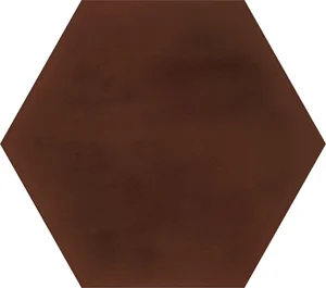 Керамогранит Vives Zero Hexagono Figuli Garnet 15x17 матовый