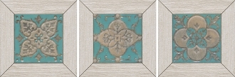 Вставка Меранти белый мозаичный ID57