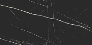 Керамогранит VVS Ceramic Nemi Vs Scs Black Marquina 6mm 120x278 глянцевый