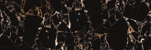 Керамогранит VVS Ceramic Nemi Thunder Black High Gloss 80x300 глянцевый