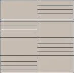 Мозаика Gardenia Orchidea Walk Mos. T20 Grigio Chiaro 41294 33,3x33,3 матовая