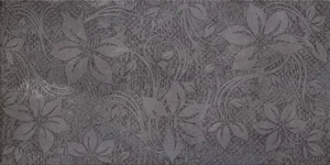 Декоративный элемент Gardenia Orchidea Walk Vintage Antracite 41353 40x80 матовый